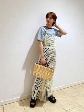 Sekido  Nahoさん（レディース・156cm）の夏コーディネート