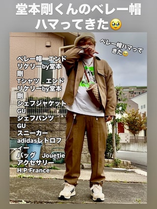 adidas Originalsのアイテムを使った「堂本剛」の人気ファッション