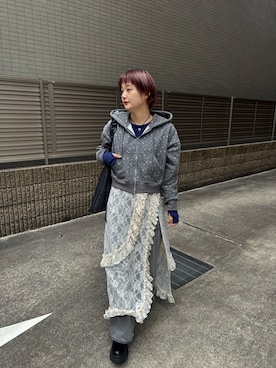 yuminaさん（レディース・158cm）の冬コーディネート