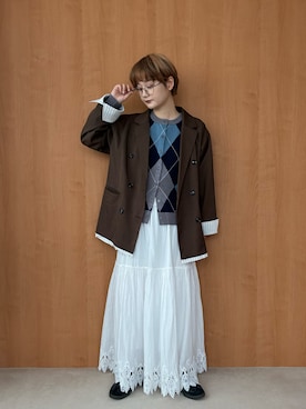 yuminaさん（レディース・158cm・30代）の秋コーディネート