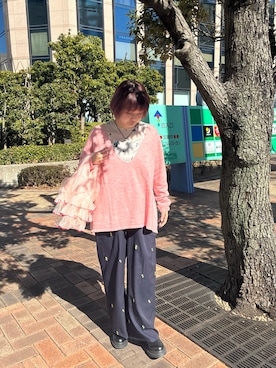 「PILIT（ピリット）のアイテム」を使った、yuminaさん（レディース・158cm）の冬コーディネート