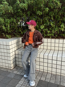 「シアートップス」｜yuminaさん（レディース・158cm・20代）の秋コーディネート