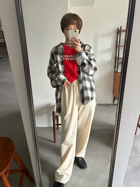 「PILIT（ピリット）のアイテム」を使った、yuminaさん（レディース・158cm）の春コーディネート