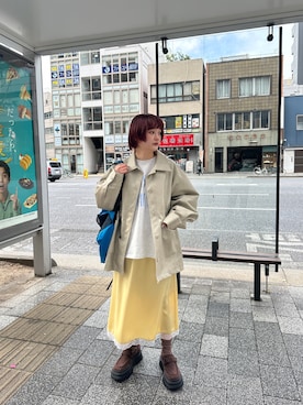 「PILIT（ピリット）のアイテム」を使った、yuminaさん（レディース・158cm）の冬コーディネート