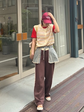 yuminaさん（レディース・158cm）の夏コーディネート