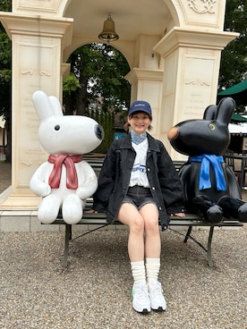 「アイテム（レッグウェア）」を使った、yuminaさん（レディース・158cm・20代）の秋コーディネート