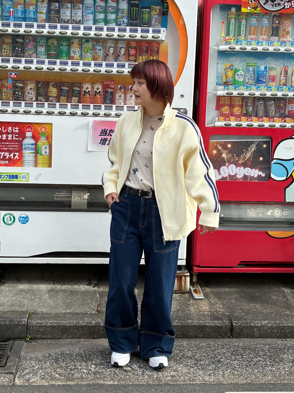 スポンディッシュラインニットトラックジャケットを使った人気