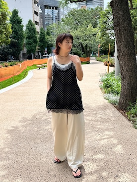 「PILIT（ピリット）のアイテム」を使った、yuminaさん（レディース・158cm）の夏コーディネート