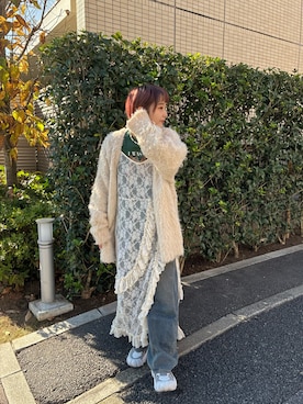 「アイテム（ワンピース/ドレス）」を使った、yuminaさん（レディース・158cm・30代）の秋コーディネート