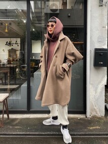 rimark ポンチョコート　Cashmere blend poncho CT RIM.ARK（リムアーク）の「Cashmere blend poncho CT（ポンチョ