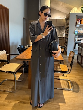 「RIM.ARK（リムアーク）のアイテム」を使った、sakurako_kusanoさん（レディース・167cm）の春コーディネート