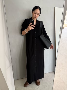 「RIM.ARK（リムアーク）のアイテム」を使った、sakurako_kusanoさん（レディース・167cm）の秋コーディネート