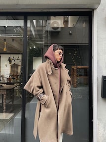 【RIM.ARK】Cashmere blend poncho CT RIM.ARK（リムアーク）の「Cashmere blend poncho CT（ポンチョ）」 - WEAR