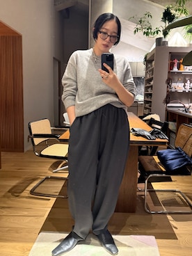 「RIM.ARK（リムアーク）のアイテム」を使った、sakurako_kusanoさん（レディース・167cm）の秋コーディネート