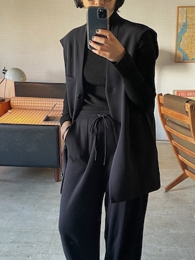 RIM.ARK(リムアーク)の「Minimal cocoon vest JK(ベスト)」 - WEAR