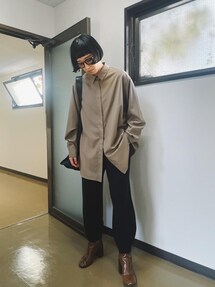 RIM.ARK Back patchwork big SH チャコールグレー 【公式通販】