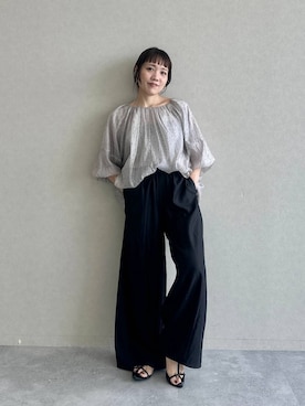 「A part by（アパートバイ）のアイテム」を使った、kahoさん（レディース・156cm）の夏コーディネート