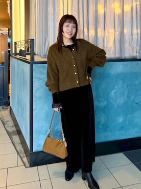 「A part by（アパートバイ）のアイテム」を使った、kahoさん（レディース・156cm）の秋コーディネート