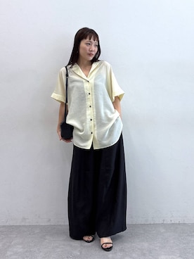 「骨格ウェーブ」｜kahoさん（レディース・156cm・40代）の秋コーディネート