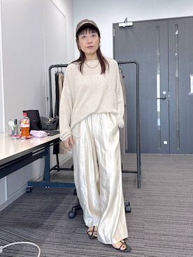 「アイテム（パンツ）」を使った、kahoさん（レディース・156cm・40代）の夏コーディネート