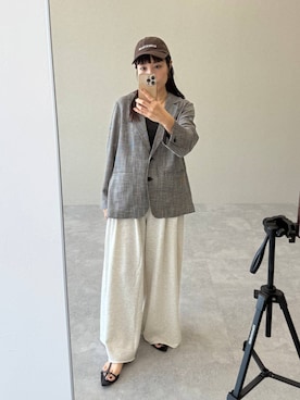 「骨格ウェーブ」｜kahoさん（レディース・156cm・40代）の秋コーディネート