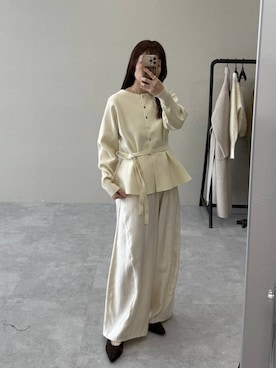 「アイテム（パンプス）」を使った、kahoさん（レディース・156cm・40代）の秋コーディネート