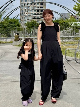 「A part by（アパートバイ）のアイテム」を使った、kahoさん（レディース・156cm）の春コーディネート