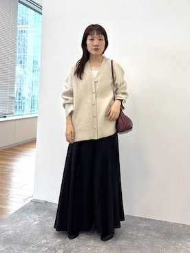 「アイテム（キャミソール）」を使った、kahoさん（レディース・156cm・40代）の秋コーディネート