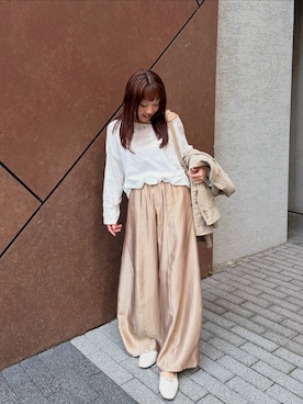 kahoさん（レディース・156cm・40代）の春コーディネート
