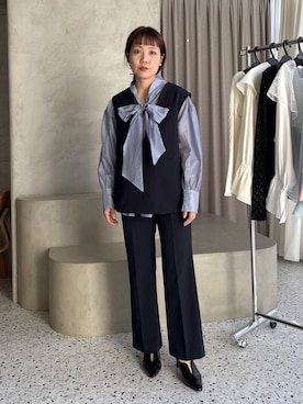 kahoさん（レディース・156cm）の冬コーディネート