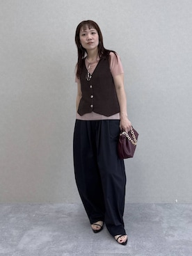 kahoさん（レディース・156cm）の夏コーディネート