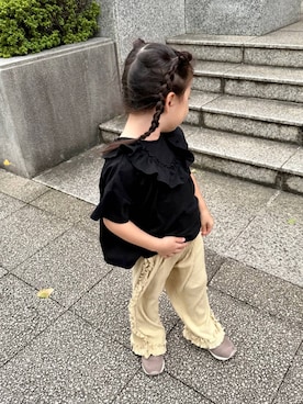 kahoさん（キッズ・100cm）の秋コーディネート