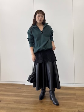 kahoさん（レディース・156cm）の秋コーディネート