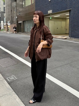 「骨格ウェーブ」｜kahoさん（レディース・156cm・40代）の秋コーディネート
