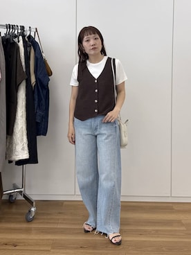 kahoさん（レディース・156cm）の夏コーディネート