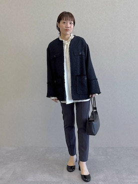 kahoさん（レディース・156cm）の冬コーディネート