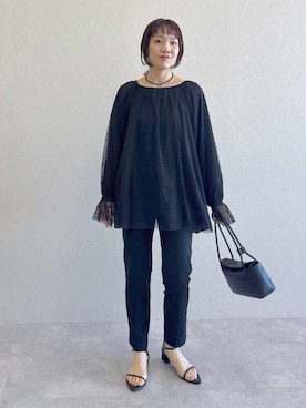 kahoさん（レディース・156cm）の冬コーディネート