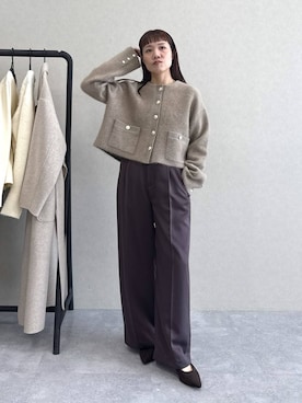 「A part by（アパートバイ）のアイテム」を使った、kahoさん（レディース・156cm）の秋コーディネート