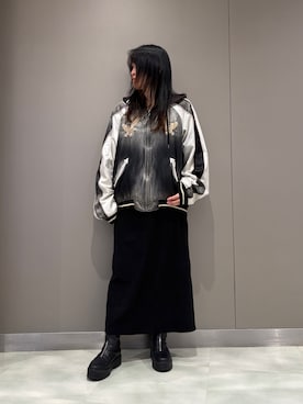 「ROYAL FLASH（ロイヤルフラッシュ）のアイテム」を使った、t☺︎rachanさん（レディース・158cm）の秋コーディネート