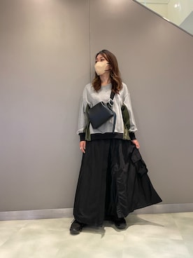 「grounds（グラウンズ）のアイテム（シューズ）」を使った、t☺︎rachanさん（レディース・158cm）の秋コーディネート