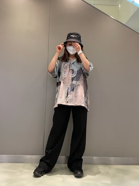 「Lucien Pellat-Finet（ルシアンペラフィネ）のアイテム」を使った、t☺︎rachanさん（レディース・158cm）の夏コーディネート