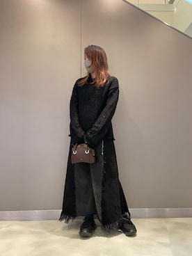 「grounds（グラウンズ）のアイテム（シューズ）」を使った、t☺︎rachanさん（レディース・158cm）の秋コーディネート