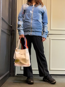「P.M.D.S.（ピー エム ディー エス）のアイテム」を使った、t☺︎rachanさん（レディース・158cm）の夏コーディネート