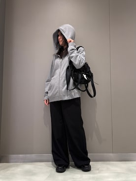 「AKIKOAOKI（アキコアオキ）のアイテム」を使った、t☺︎rachanさん（レディース・158cm）の春コーディネート