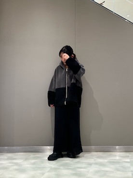 「Risley（リズレー）のアイテム」を使った、t☺︎rachanさん（レディース・158cm）の秋コーディネート