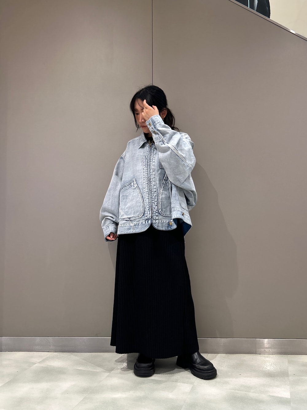 18AW ビューティフルピープル ビッグ Gジャン 36 beautiful people