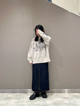 「ROYAL FLASH（ロイヤルフラッシュ）のアイテム」を使った、t☺︎rachanさん（レディース・158cm）の秋コーディネート