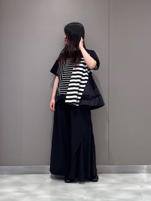 tシャツ AULA AILA/アウラアイラ/BORDER COMBINATION T-SHIRT/ボーダーコンビネーションTシャツ レディース AULA AILA/アウラアイラ/BORDER COMBINATION T-SHIRT/ボーダー