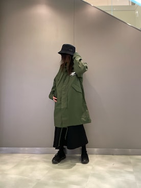 「Lucien Pellat-Finet（ルシアンペラフィネ）のアイテム」を使った、t☺︎rachanさん（レディース・158cm）の冬コーディネート