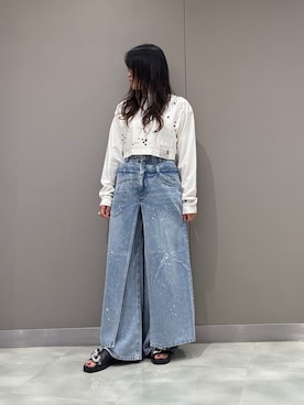 「ラフスタイル」｜t☺︎rachanさん（レディース・158cm）の夏コーディネート
